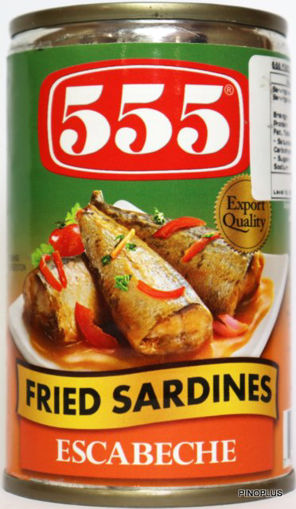 Picture of 555 Fried Sardines Escabeche 155g
