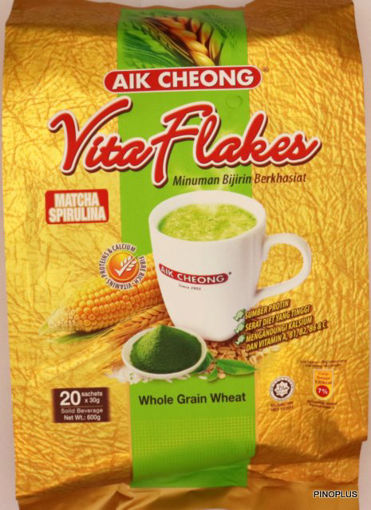 Picture of Aik Cheong Vita Flakes Matcha Spirulina 20x30g