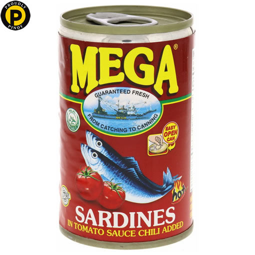 Picture of Mega Sardines Hot 155g