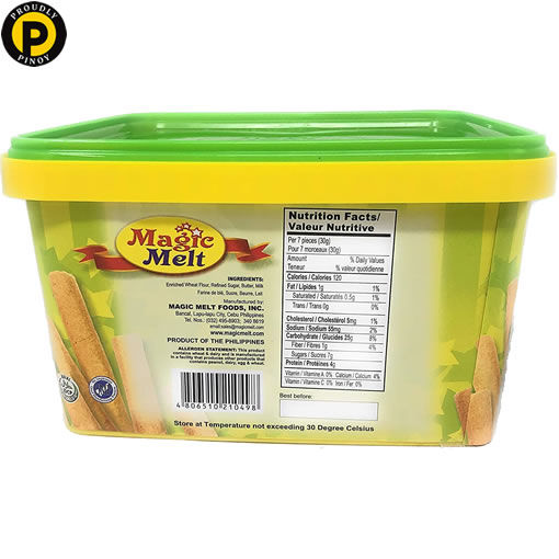 Picture of Magic Melt Barquillos Tub 190g