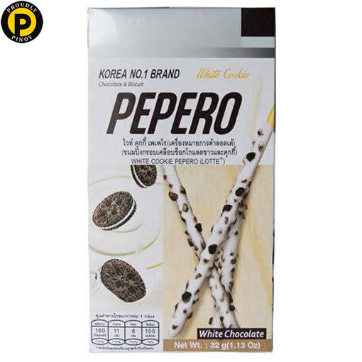 Picture of Lotte Pepero White Cookies 32g