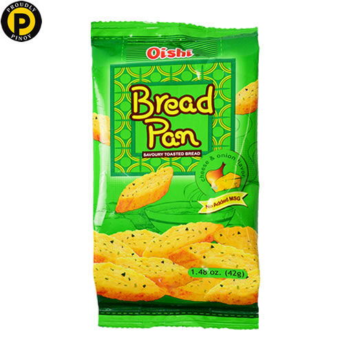 Picture of Oishi Toasted Bread Pan Cheese and Onion 45g