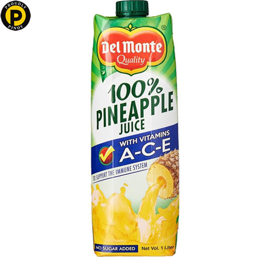 Picture of Del Monte Pineapple Juice Tetra (Ace) 1ltr