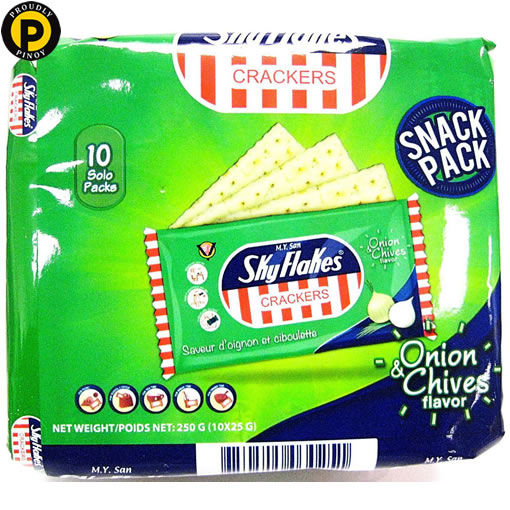 Picture of Sky Flakes Crackers Onion & Chives 250g