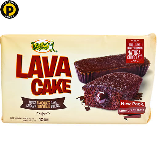 Picture of Lemon Square Lava Cake Choco 10x42g