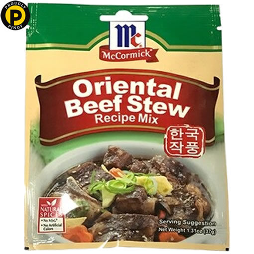 Picture of McCormick Oriental Beef Stew Mix 37g
