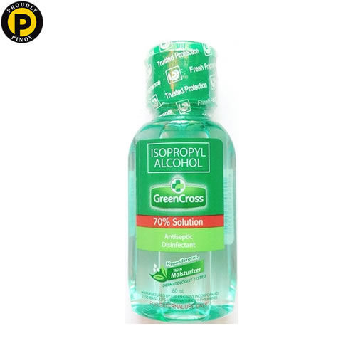 Picture of Green Cross Isopropyl Alcohol 70 % w/ Moisturizer 60ml