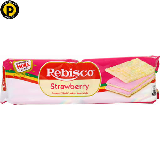 Picture of Rebisco Strawberry Cream Sandwich 10x32g