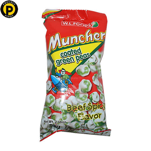 Picture of Muncher Green Peas Coated 70g