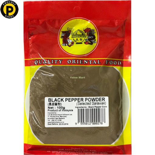 Picture of Dragon & Phoenix Black Pepper Powder 100g