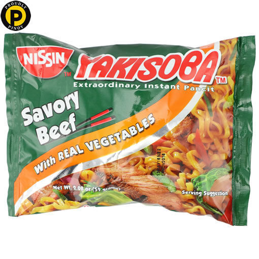 Picture of Nissin Yakisoba Savory Beef 59g