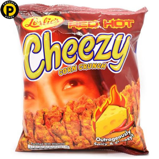 Picture of Cheezy Corn Crunch Red Hot 150g