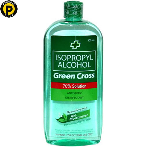 Picture of Green Cross Isopropyl Alcohol 70 % w/ Moisturizer 500ml