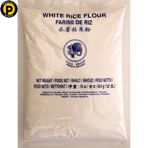 Picture of Cock Brand White Rice Flour 454g