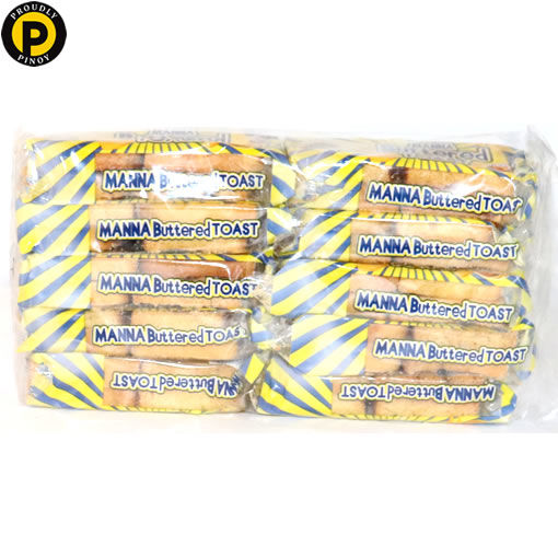 Picture of Lauras Manna Buttered Toast 10x20g