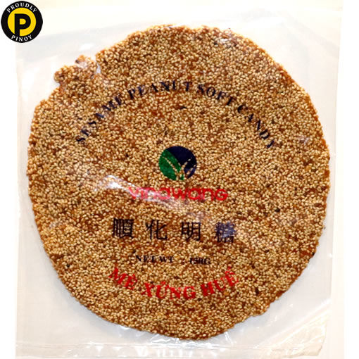 Picture of Vinawang Sesame Peanut Soft Candy ( Round) 150g