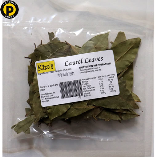 Picture of Kims Laurel Leaves 20g
