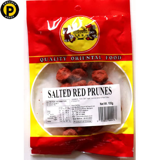 Picture of Dragon & Phoenix Salted Red Prunes 100g