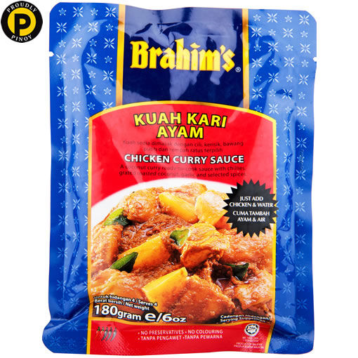 Picture of Brahim's Chicken Curry Sauce 180g