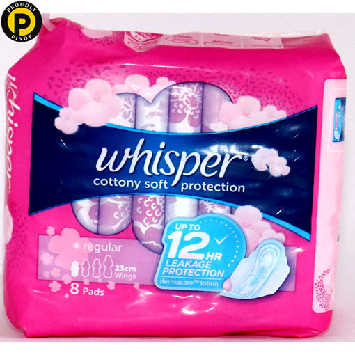 Picture of Whisper Pads with Wings Regular 8pcs
