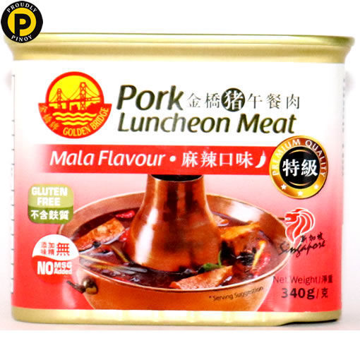 Picture of Golden Bridge Pork Luncheon Meat Mala ( Spicy) 340g