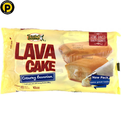 Picture of Lemon Square Lava Cake Creamy Bavarian 10x38g