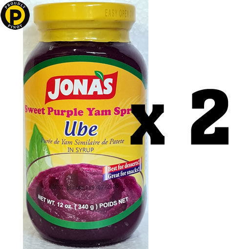 Picture of 2x - Jonas Purple Yam Jam Ube 340g