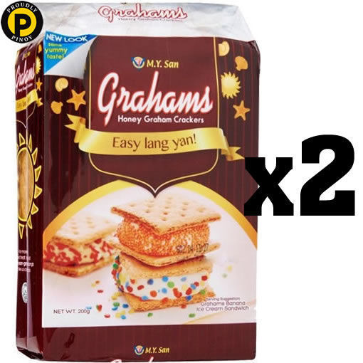 Picture of 2x - Graham Honey Crackers (L) 200g