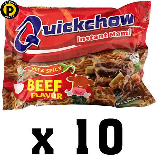 Picture of 10x - Quick Chow Hot & Spicy Beef 55g