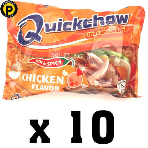 Picture of 10x - Quick Chow Hot & Spicy Chicken 55g