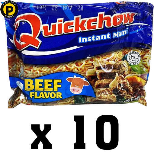 Picture of 10x - Quick Chow Instant Mami Beef 55g